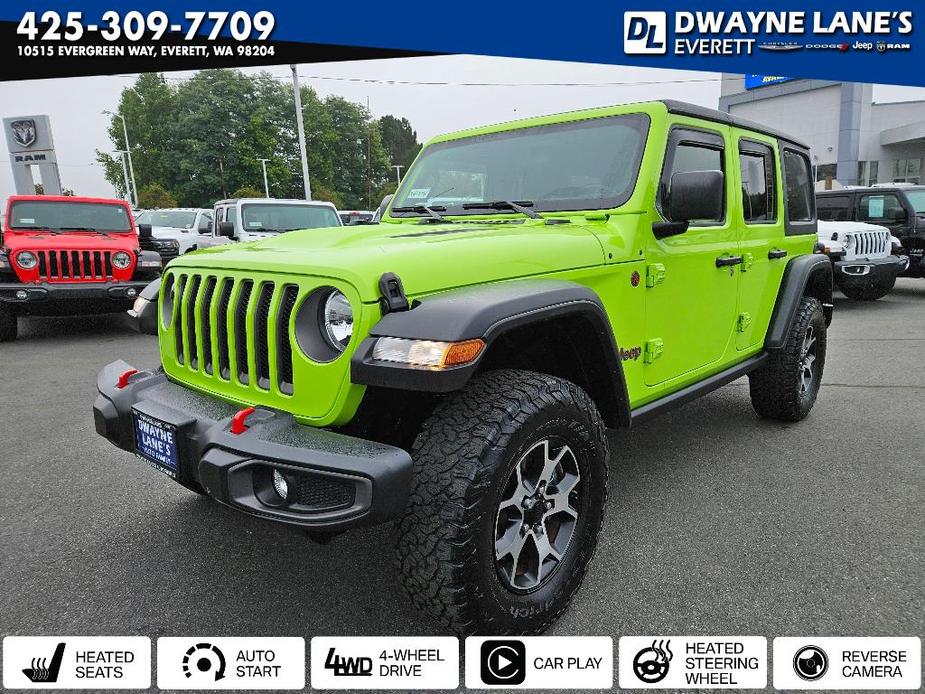 used 2021 Jeep Wrangler Unlimited car, priced at $33,570