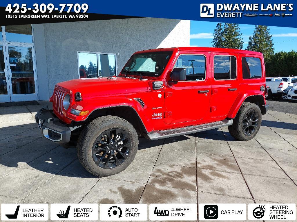 used 2021 Jeep Wrangler Unlimited 4xe car, priced at $31,305