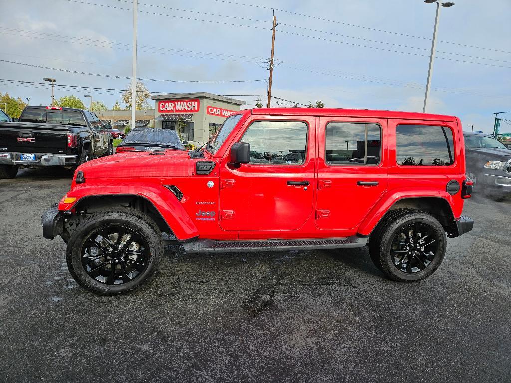 used 2021 Jeep Wrangler Unlimited 4xe car, priced at $31,305