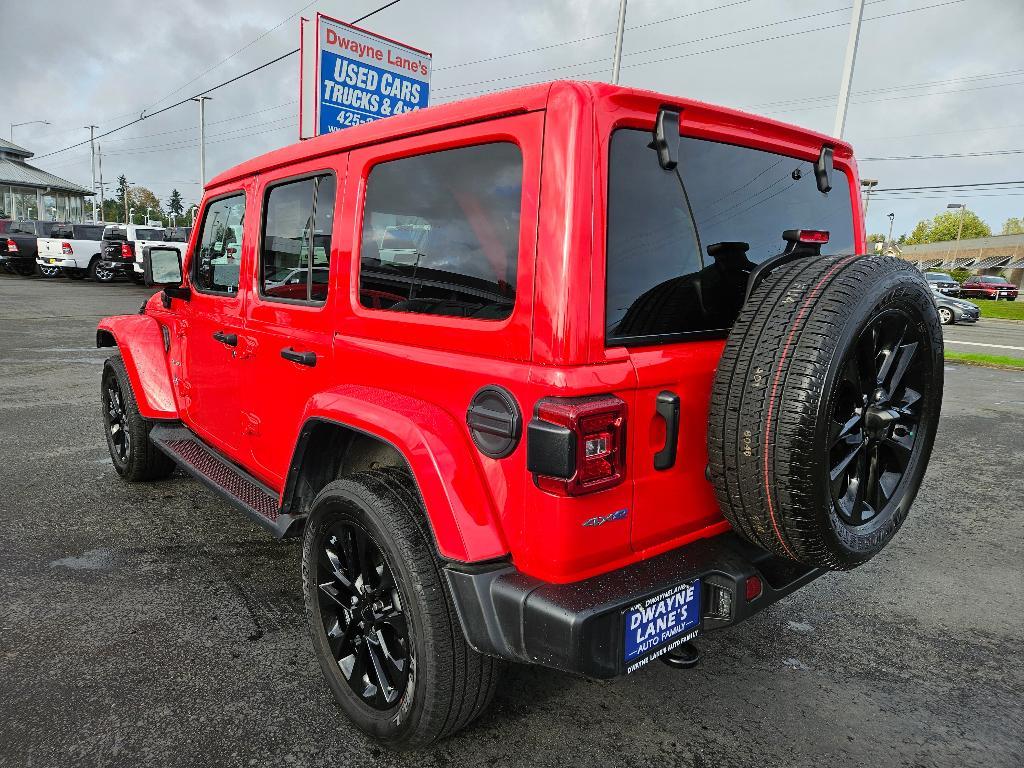 used 2021 Jeep Wrangler Unlimited 4xe car, priced at $31,305