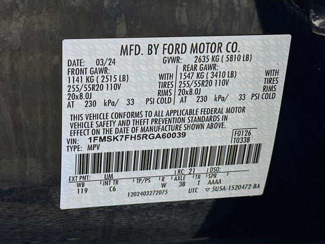 used 2024 Ford Explorer car, priced at $26,997