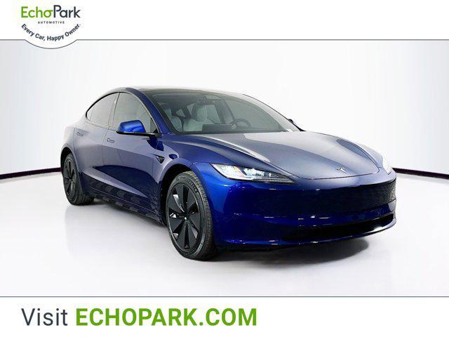 used 2025 Tesla Model 3 car, priced at $34,297