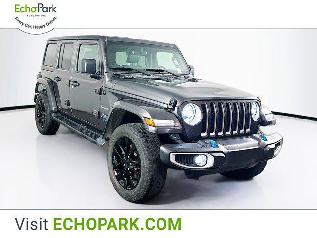 used 2022 Jeep Wrangler Unlimited 4xe car, priced at $32,597