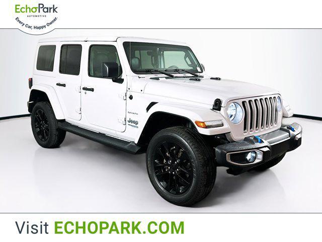 used 2022 Jeep Wrangler Unlimited 4xe car, priced at $29,596