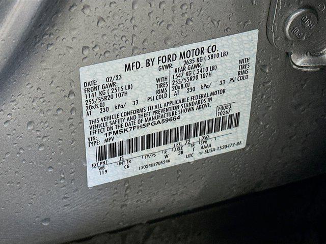 used 2023 Ford Explorer car, priced at $28,697