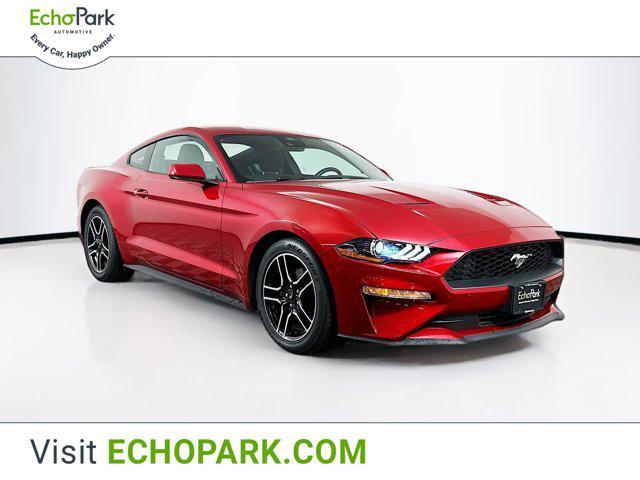 used 2021 Ford Mustang car, priced at $21,389