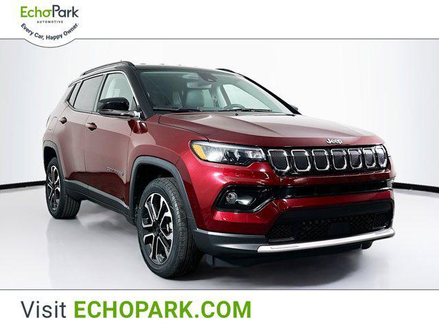 used 2022 Jeep Compass car, priced at $19,997