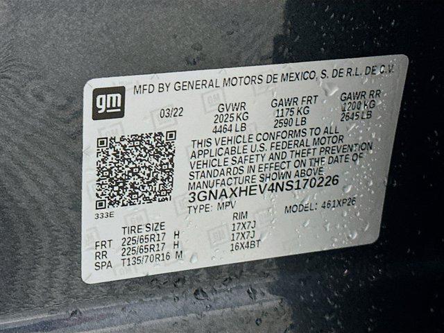 used 2022 Chevrolet Equinox car, priced at $18,397