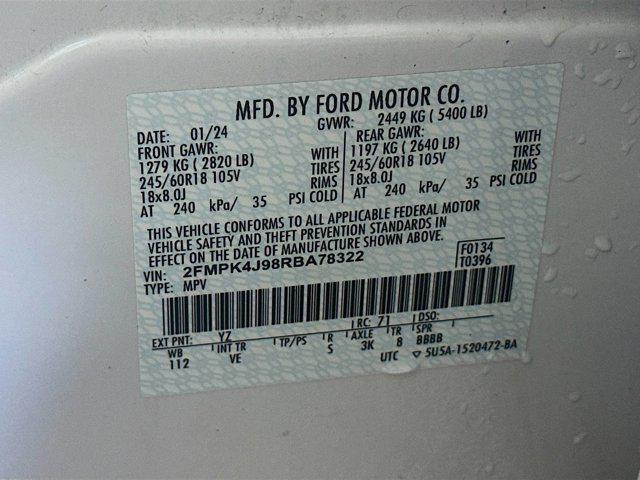 used 2024 Ford Edge car, priced at $19,987