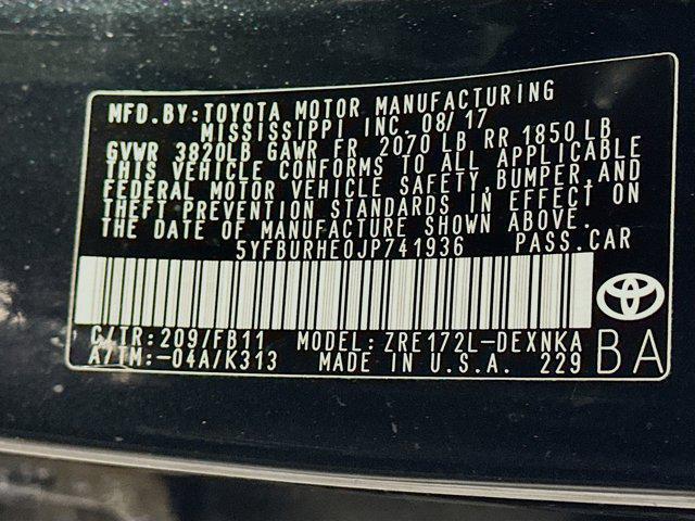 used 2018 Toyota Corolla car, priced at $11,996