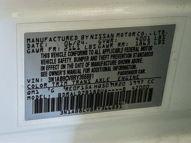 used 2024 Nissan Sentra car, priced at $16,497