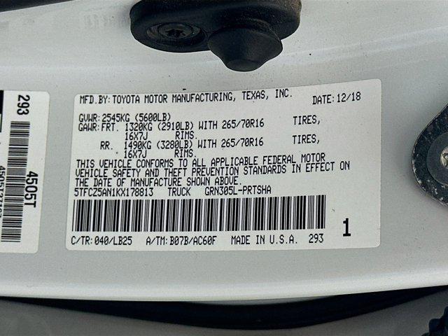 used 2019 Toyota Tacoma car, priced at $30,697