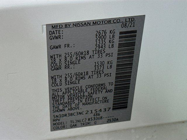 used 2022 Nissan Pathfinder car, priced at $22,296