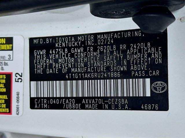 used 2024 Toyota Camry car, priced at $22,997