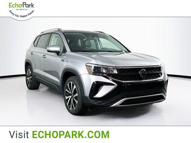 used 2024 Volkswagen Taos car, priced at $19,497