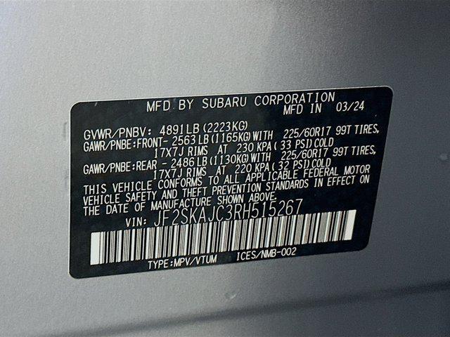 used 2024 Subaru Forester car, priced at $30,597