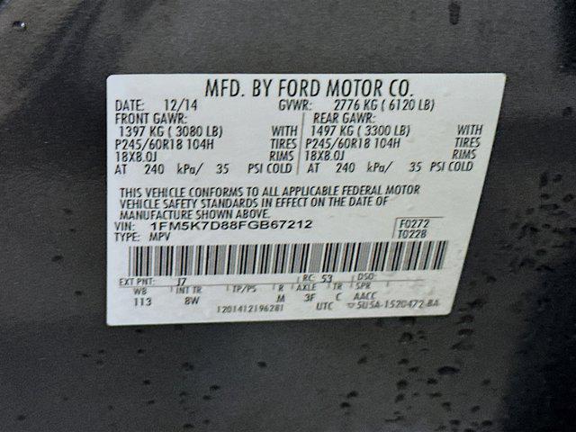 used 2015 Ford Explorer car, priced at $8,499