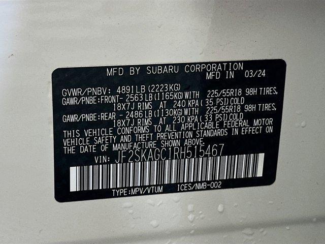used 2024 Subaru Forester car, priced at $28,997