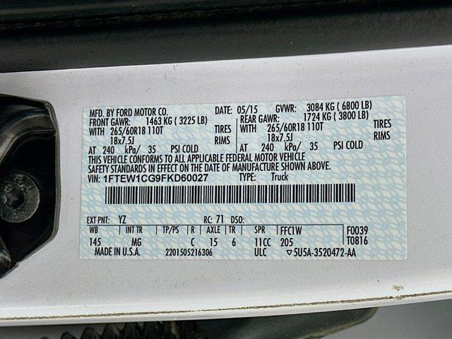 used 2015 Ford F-150 car, priced at $17,197