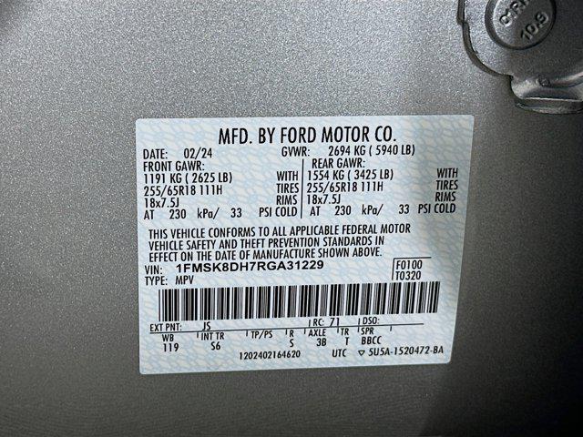 used 2024 Ford Explorer car, priced at $30,197