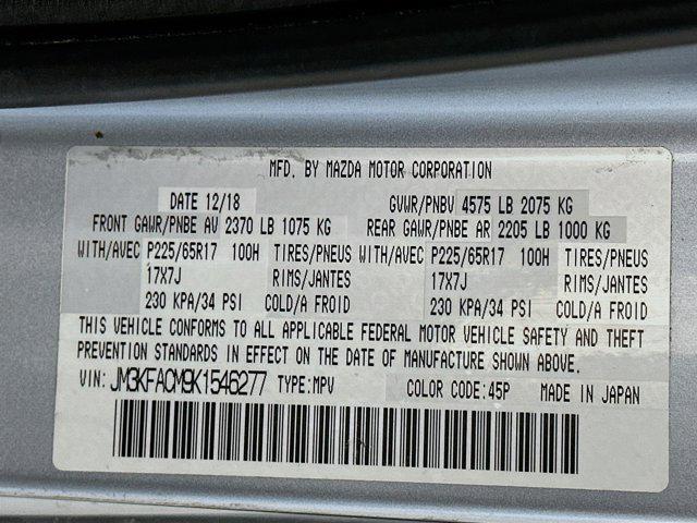 used 2019 Mazda CX-5 car, priced at $12,996