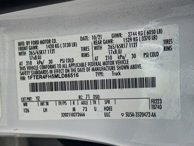used 2021 Ford Ranger car, priced at $18,299