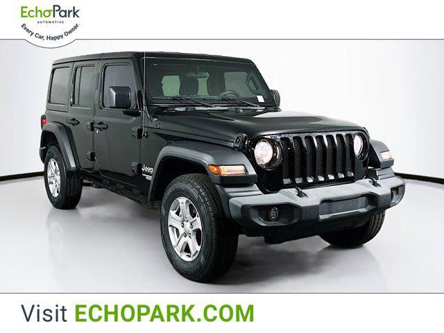 used 2021 Jeep Wrangler Unlimited car, priced at $26,789