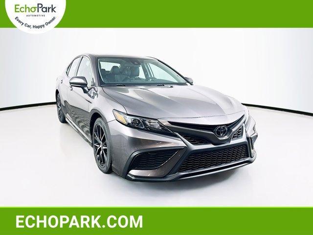 used 2021 Toyota Camry car, priced at $21,489
