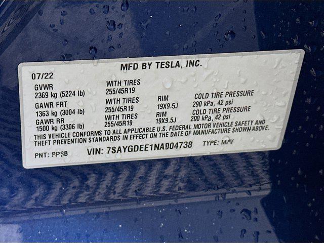 used 2022 Tesla Model Y car, priced at $24,697