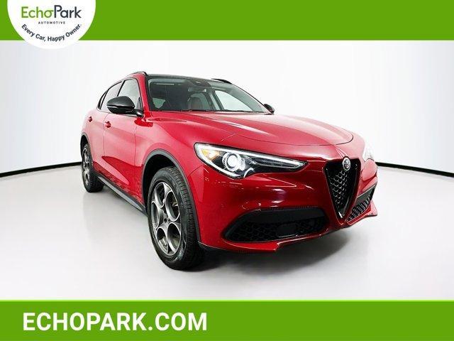 used 2021 Alfa Romeo Stelvio car, priced at $21,389