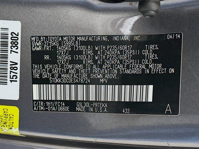 used 2014 Toyota Sienna car, priced at $10,496