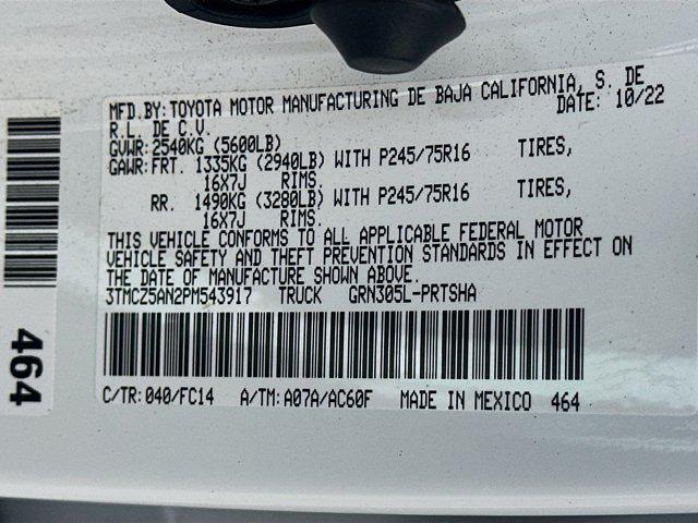 used 2023 Toyota Tacoma car, priced at $30,897