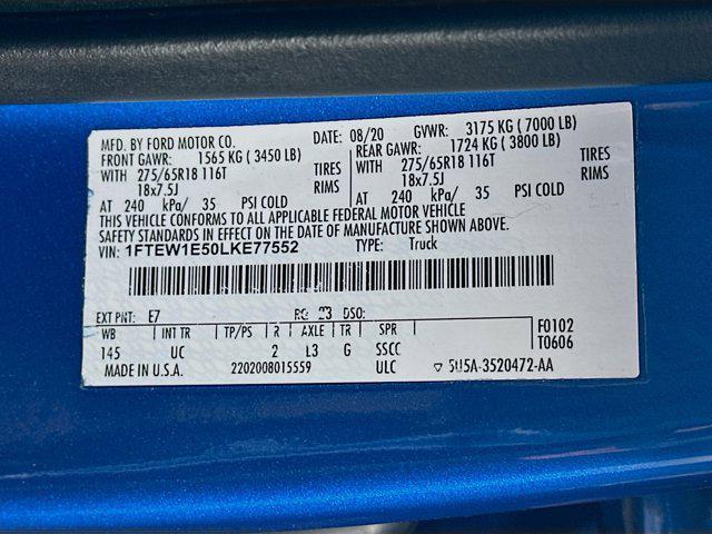 used 2020 Ford F-150 car, priced at $25,897