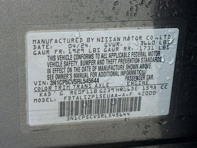 used 2024 Nissan Kicks car, priced at $18,697