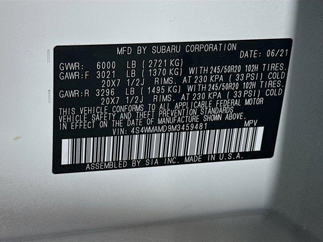 used 2021 Subaru Ascent car, priced at $19,496