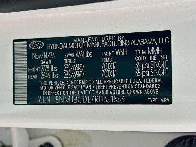 used 2024 Hyundai Tucson car, priced at $19,497