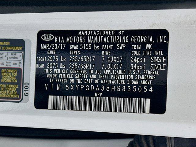 used 2017 Kia Sorento car, priced at $12,397