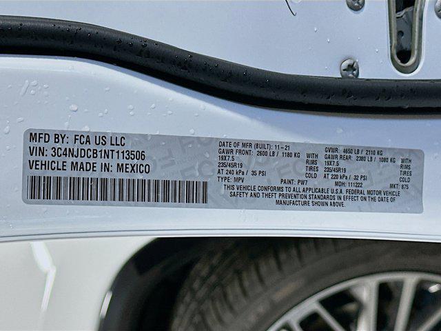 used 2022 Jeep Compass car, priced at $21,797