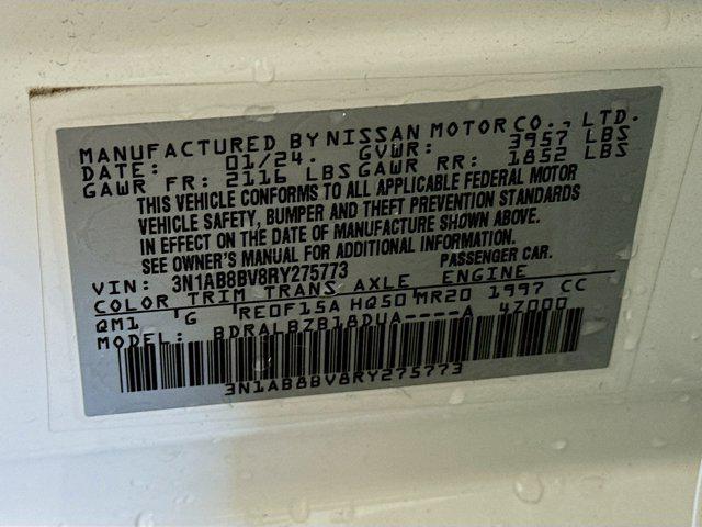 used 2024 Nissan Sentra car, priced at $17,997