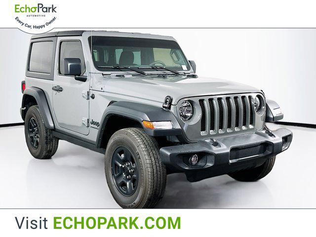 used 2023 Jeep Wrangler car, priced at $27,589