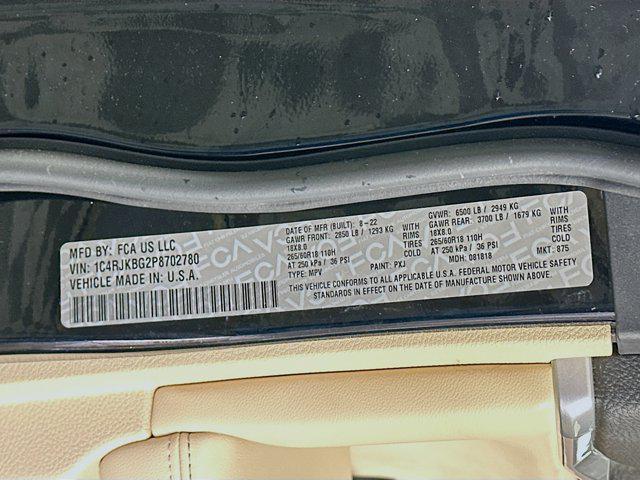 used 2023 Jeep Grand Cherokee L car, priced at $27,397