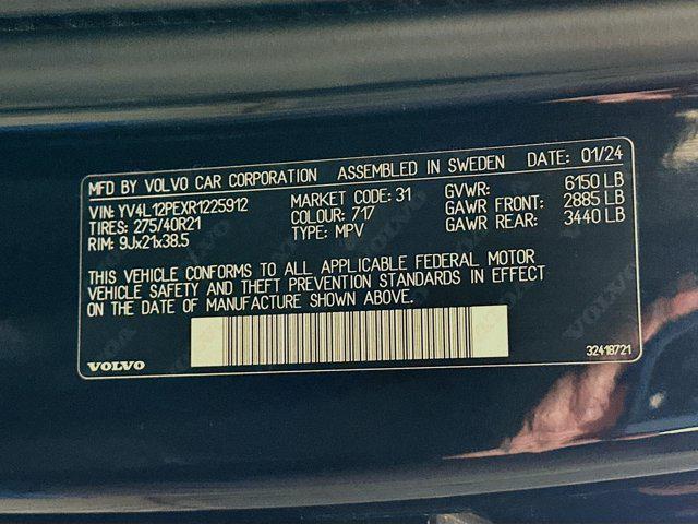 used 2024 Volvo XC90 car, priced at $38,496