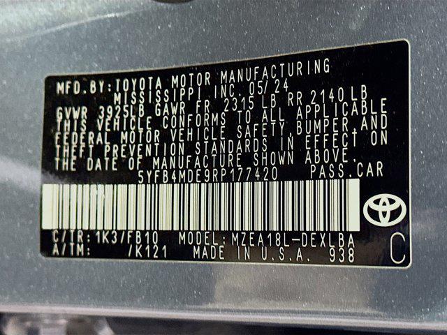 used 2024 Toyota Corolla car, priced at $19,897