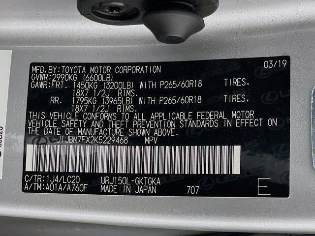 used 2019 Lexus GX 460 car, priced at $32,689