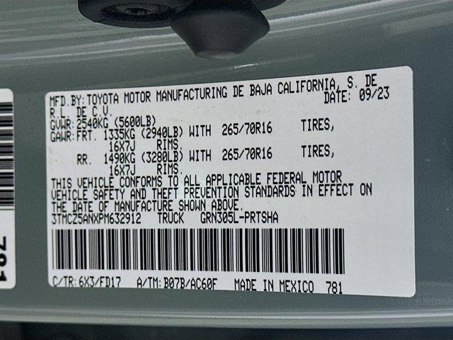 used 2023 Toyota Tacoma car, priced at $38,799