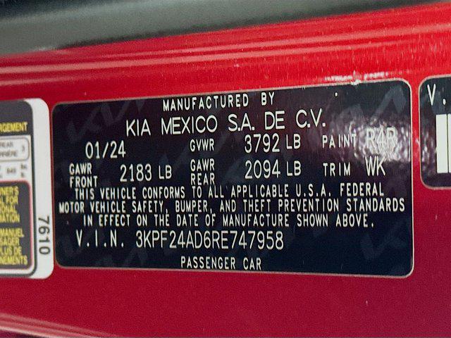 used 2024 Kia Forte car, priced at $16,197