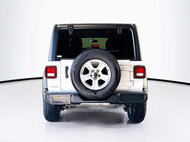 used 2021 Jeep Wrangler Unlimited car, priced at $23,897