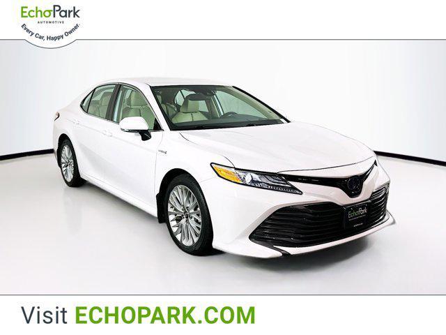 used 2019 Toyota Camry Hybrid car, priced at $20,797