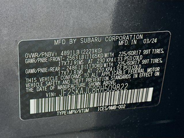 used 2024 Subaru Forester car, priced at $31,397