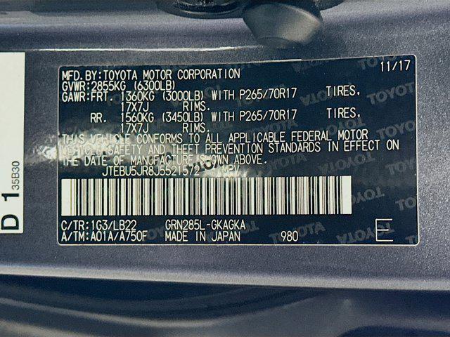 used 2018 Toyota 4Runner car, priced at $29,197